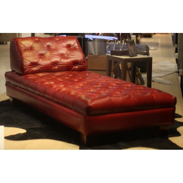 Leather Mine Daybed Red