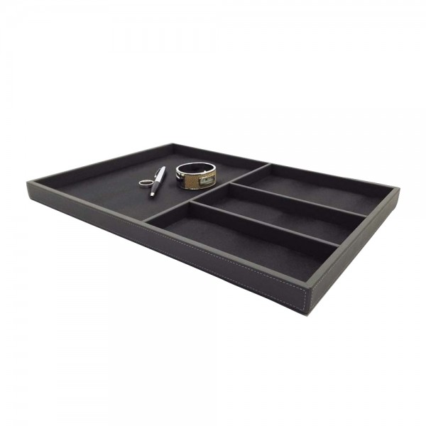11301 accessories leather tray