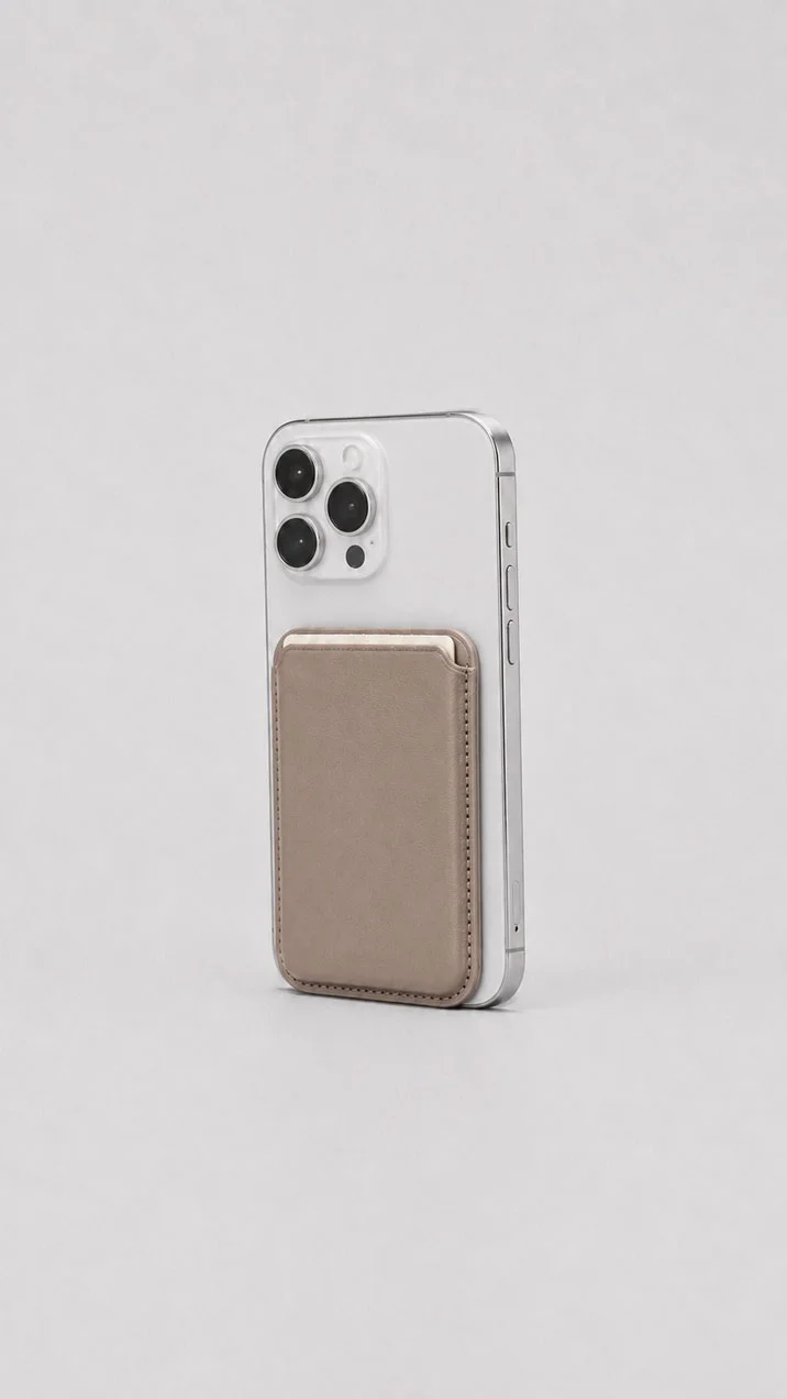 MagSafe Card Holder หนังแท้ รุ่นบางเบา | Leather Mine