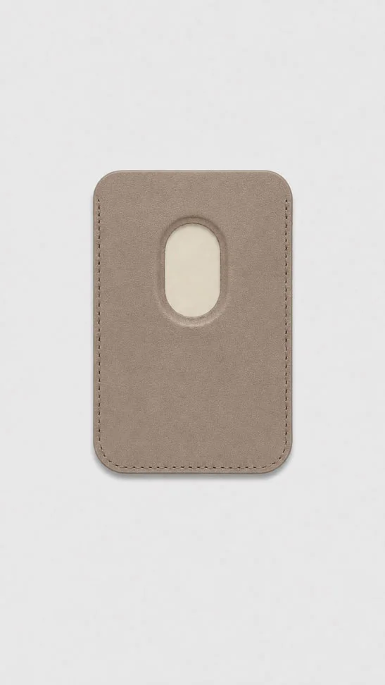 MagSafe Card Holder หนังแท้ รุ่นบางเบา | Leather Mine